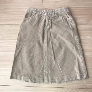 ギャップ(GAP)のコーデュロイ　スカート(ひざ丈スカート)