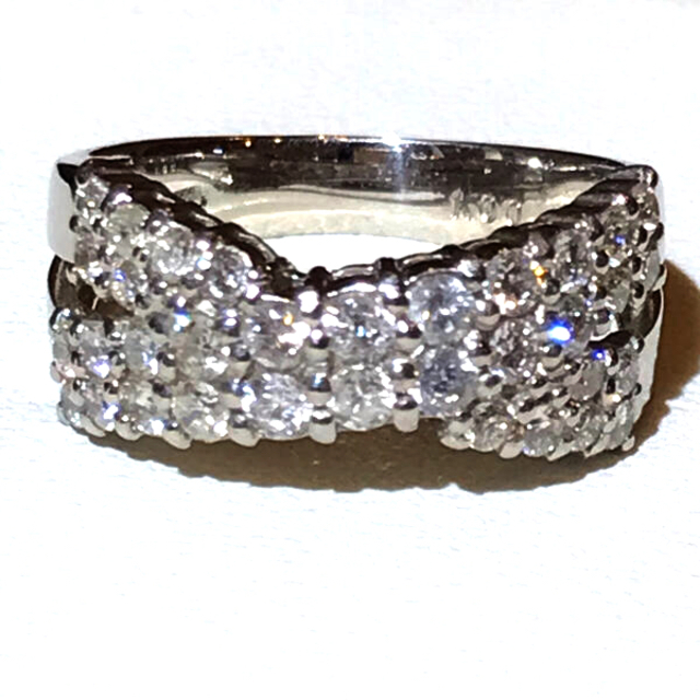 新発売】 ダイヤモンドリング 1.00ct- Pt900 ライトイエロー