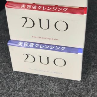 ザバーム(The Balm)の２種DUOクレンジングバーム赤と青🌸各90g(クレンジング/メイク落とし)