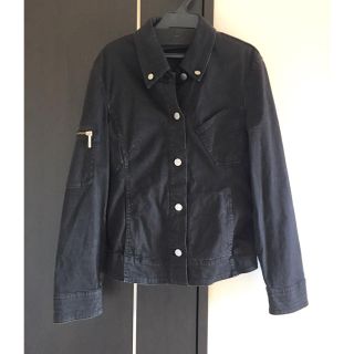 マックスマーラ(Max Mara)のマックスマーラ★黒デニムジャケット(Gジャン/デニムジャケット)