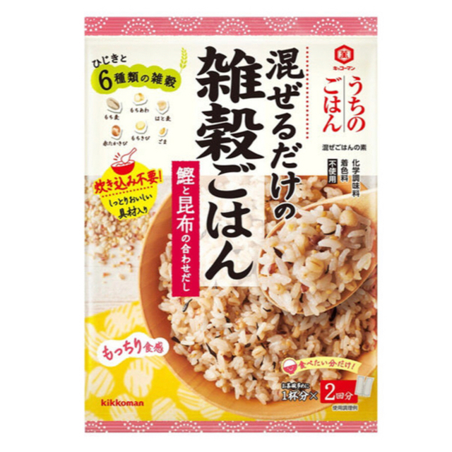 キッコーマン(キッコーマン)のキッコーマン うちのごはん 混ぜご飯の素　雑穀ごはん 食品/飲料/酒の加工食品(レトルト食品)の商品写真