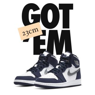 ナイキ(NIKE)の[23cm] NIKE air jordan 1 midnight navy(スニーカー)