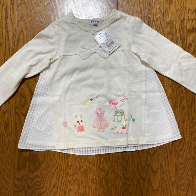 mikihouse(ミキハウス)のミキハウス　100 新品 キッズ/ベビー/マタニティのキッズ服女の子用(90cm~)(Tシャツ/カットソー)の商品写真