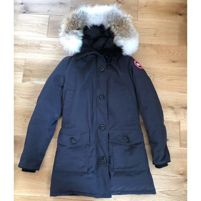 カナダグース ブロンテ Sサイズ ネイビー 本店は stockshoes.co