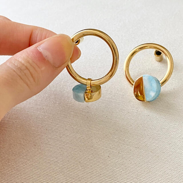 Jil Sander(ジルサンダー)のJILSANDER / ピアス　※美品 レディースのアクセサリー(ピアス)の商品写真