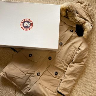 カナダグース(CANADA GOOSE)のカナダグース ブロンテ ベージュ タン(ダウンジャケット)