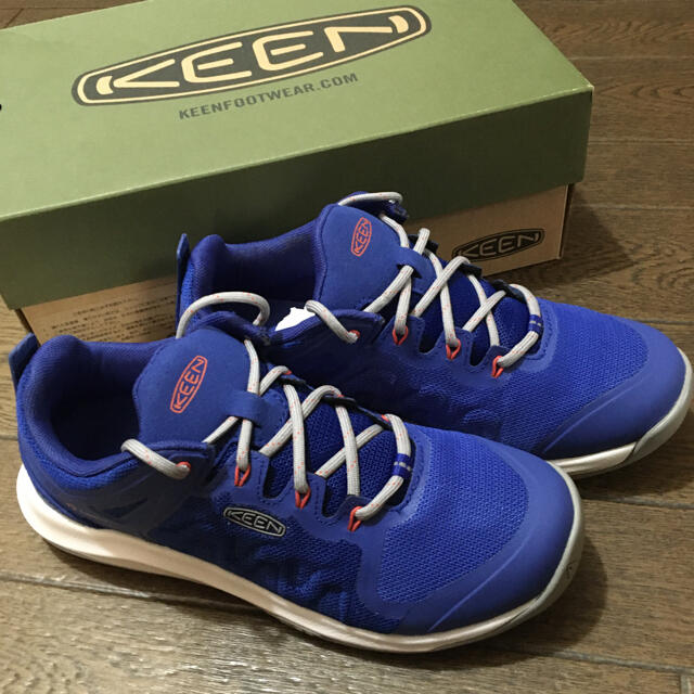 KEEN キーン スニーカー ハイキングシューズ 23.5 ブルー