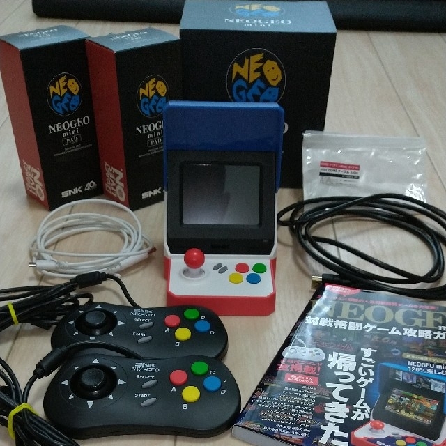 NEOGEO ネオジオミニ コントローラー2個 セット mini HDMI 付 交換無料