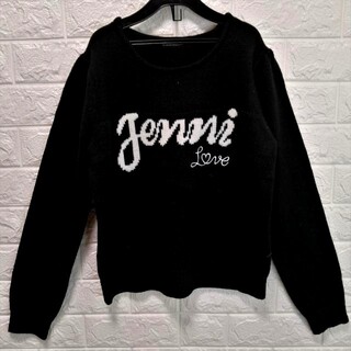 ジェニィ(JENNI)のJENNI　ロゴセーター　160(ニット)