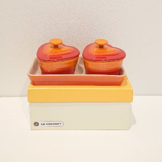 ルクルーゼ(LE CREUSET)のルクルーゼ プチラムカン ダムールセット ココット(容器)