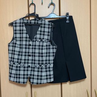 ニッセン(ニッセン)の【未使用】事務服　上下セット　11号(セット/コーデ)