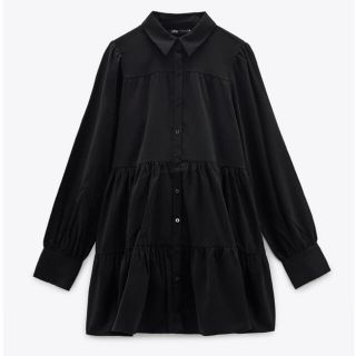 ザラ(ZARA)のZARA シャツワンピース(ひざ丈ワンピース)