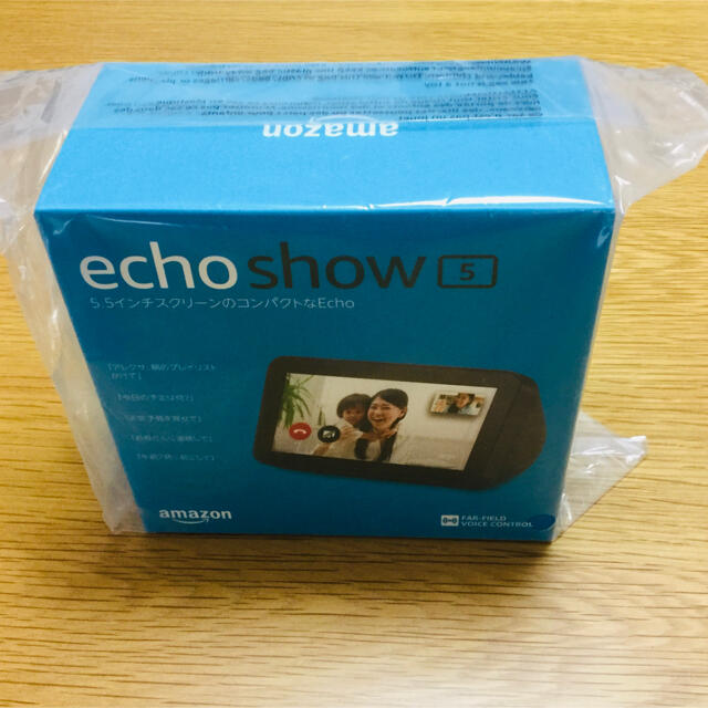 echo show 5 新品未開封 2020年10/14到着 1年のメーカー保証