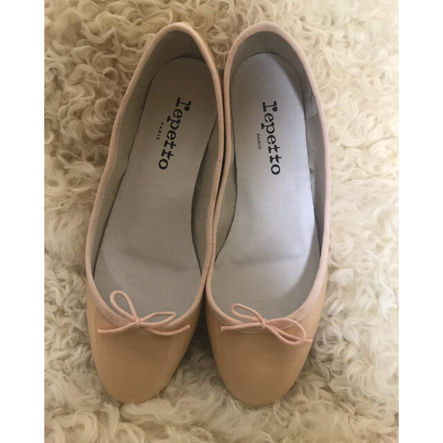 【新品】repetto レペット 25 カミーユ エナメル ピンク パンプス