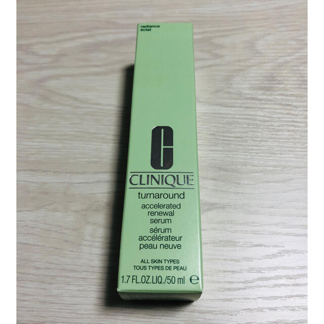 CLINIQUE(クリニーク)の新品 クリニーク ターンアラウンドセラム 50ml コスメ/美容のスキンケア/基礎化粧品(美容液)の商品写真