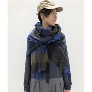 アパルトモンドゥーズィエムクラス(L'Appartement DEUXIEME CLASSE)のアパルトモン☆JOSHUA ELLIS CHECK STOLE(ストール/パシュミナ)