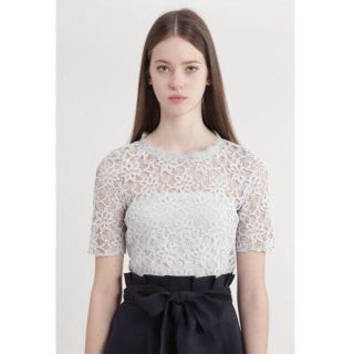 ジルスチュアート(JILLSTUART)のジルスチュアート　レースブラウス(シャツ/ブラウス(半袖/袖なし))