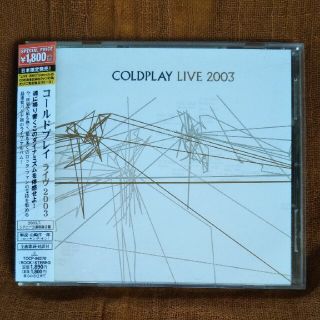 COLD PLAY / LIVE 2003(ポップス/ロック(洋楽))