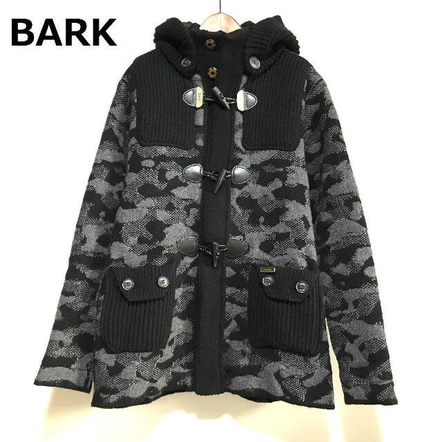 バーク BARK カモフラ 迷彩 ニットダッフルコート www