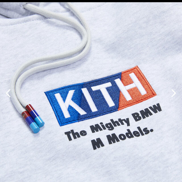 L kith bmw box logo パーカー コラボ