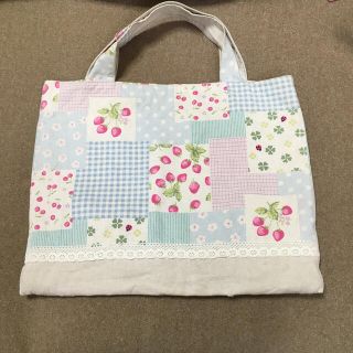 レッスンバッグ　ハンドメイド(バッグ/レッスンバッグ)