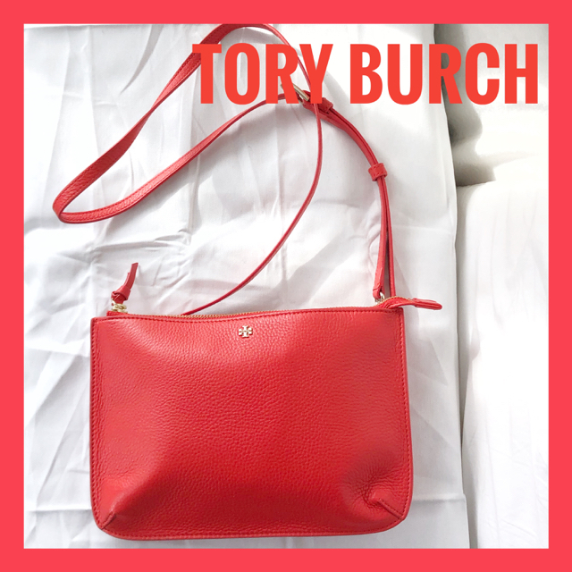 ✨極美品✨Tory Burch トリーバーチ　ショルダーバッグ　オレンジ　レザー