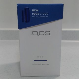 アイコス(IQOS)の【値下げ！】中古 iQOS(アイコス)3 DUO キット ステラーブルー(タバコグッズ)