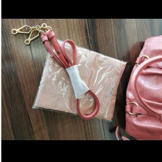 miumiu - 極美品!MIUMIUサーモンピンク ハンドバッグ ショルダー