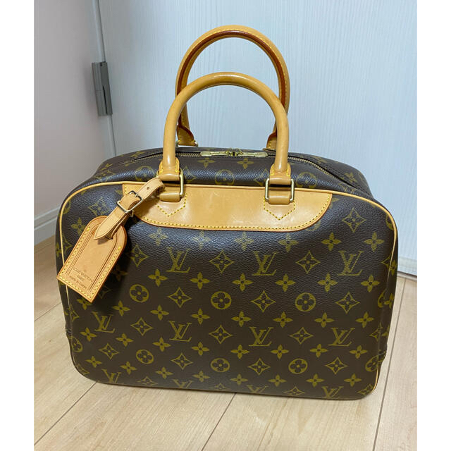 Louis Vuitton 美品 ドーヴィル モノグラム ハンドバッグ ヴィトン