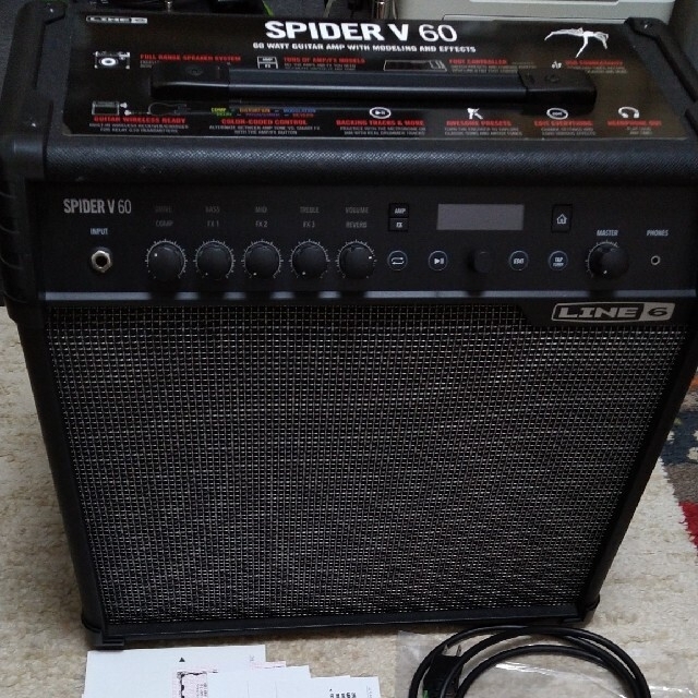 Line6 Spider V 60 (60W ギターアンプ）の通販 by phon01's shop｜ラクマ 定番お得