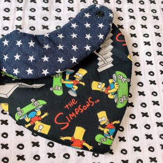 m 様☆オーダー確認用 バンダナ型スタイ シンプソンズ よだれカバー ベビー用品 m 様☆オーダー確認用 バンダナ型スタイ シンプソンズ よだれカバー ベビー用品