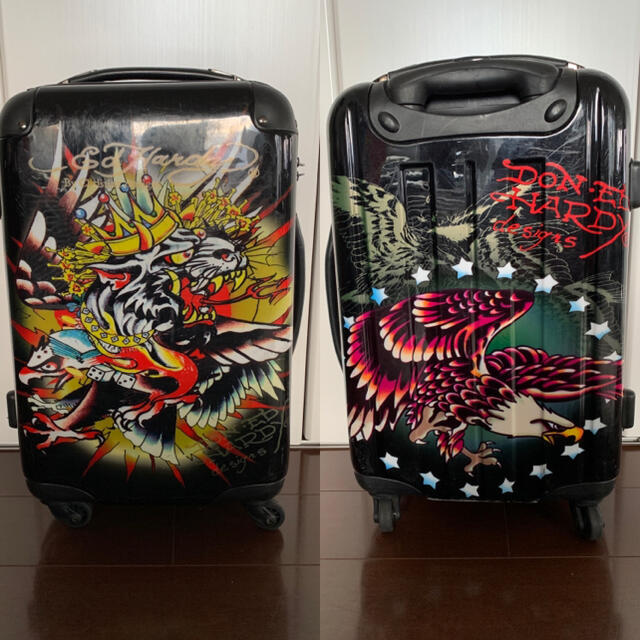 【稀少】Ed Hardy エドハーディ ソフトキャリーバッグバッグ