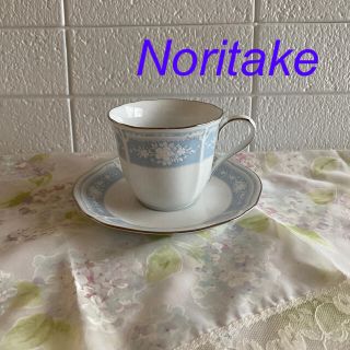 ノリタケ(Noritake)のノリタケ　レースウッド　カップ＆ソーサー(食器)