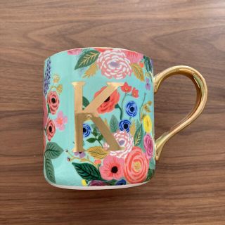 アンソロポロジー(Anthropologie)の【送料無料】アンソロポロジー×Rifle Paper Co. 限定コラボマグ　K(食器)