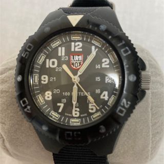 ルミノックス(Luminox)のLUMINOXルミノックス　腕時計 NIGHT VIEWナイトビュ 0100 黒(腕時計(アナログ))