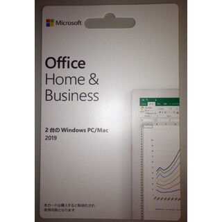 マイクロソフト(Microsoft)のMicrosoft Office 2019 Home ＆ business 正規(PC周辺機器)