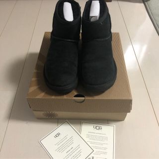 アグ(UGG)のUGG ブラック　US6 (ブーツ)