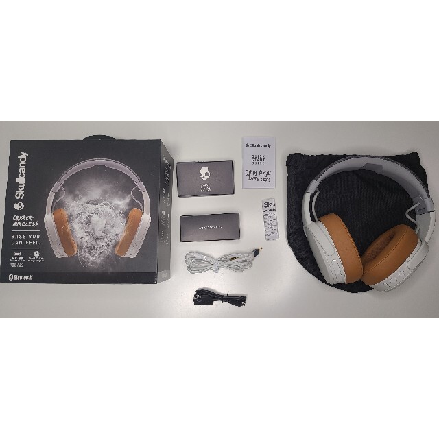 Skullcandy(スカルキャンディ)のSkullcandy CRUSHER WIRELESS スマホ/家電/カメラのオーディオ機器(ヘッドフォン/イヤフォン)の商品写真