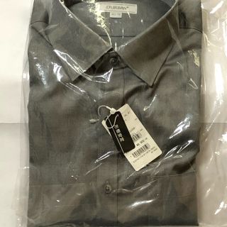 ダーバン(D’URBAN)のD'URBAN 新品  綿100% コットン ヘリンボーン柄 長袖 40-78(シャツ)