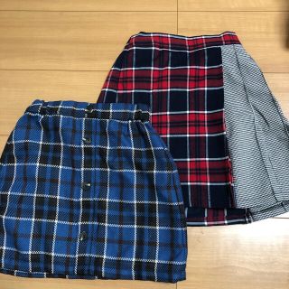 ジーユー チェックスカート 子供 スカート(女の子)の通販 57点 | GUの ...