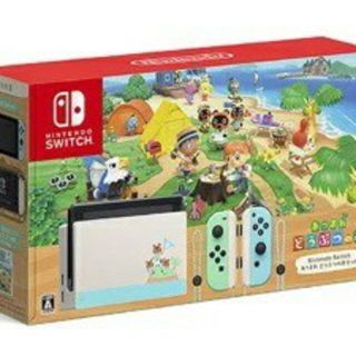 ニンテンドースイッチ(Nintendo Switch)の新品未使用　任天堂　switch　どうぶつの森セット(家庭用ゲーム機本体)