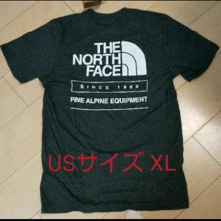 ザノースフェイス(THE NORTH FACE)のノースフェイス Tシャツ XLサイズ ダークグレー(Tシャツ/カットソー(半袖/袖なし))