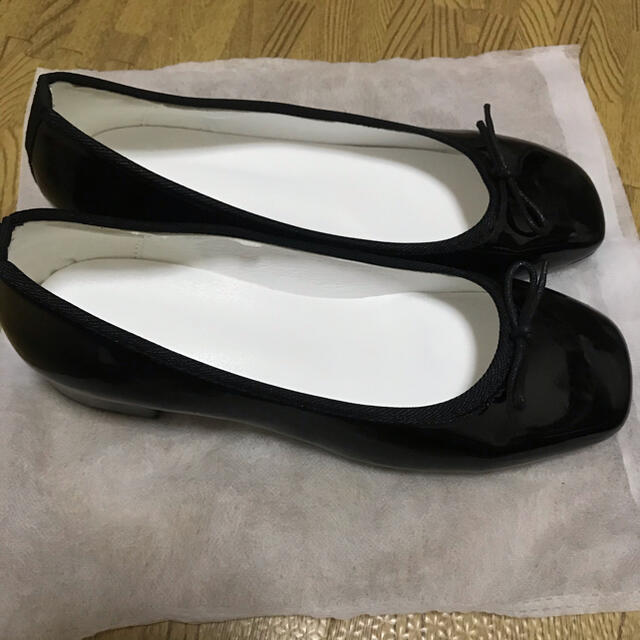 黒パンプス フラットシューズ 韓国ファッション レディースの靴/シューズ(ハイヒール/パンプス)の商品写真
