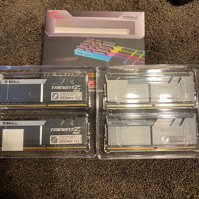 G.Skill Trident Z DDR4-3000/8GB×4  32GB