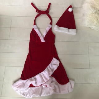 クリスマスレディースサンタ・ショート・赤コスチューム/コスプレ衣装/クリスマス(衣装一式)