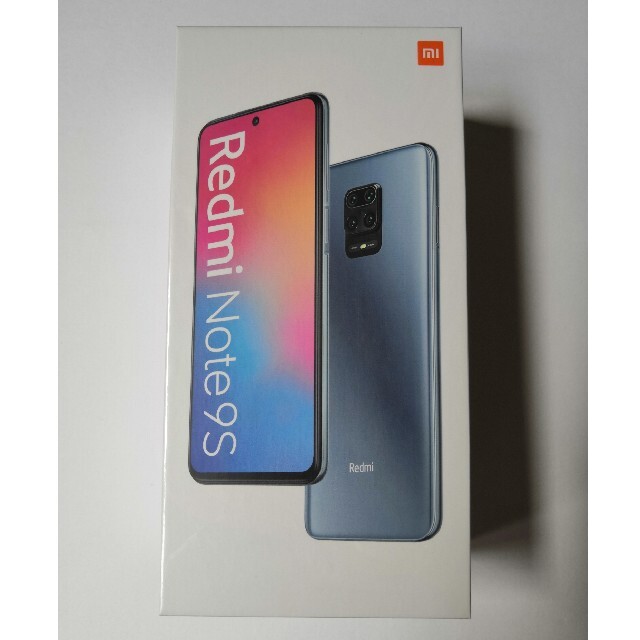 【新品未開封】Xiaomi Redmi Note 9S 64GB  ブルースマートフォン本体