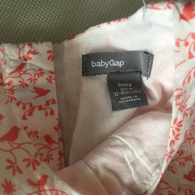 babyGAP(ベビーギャップ)の【80㎝】BabyGapワンピース キッズ/ベビー/マタニティのベビー服(~85cm)(ワンピース)の商品写真