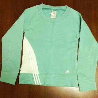 アディダス(adidas)の【ころころむ様専用】adidas トレーナー  ペパーミント 140cm(Tシャツ/カットソー)