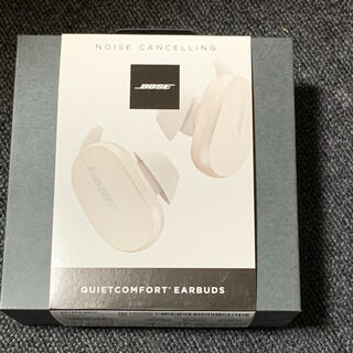 ボーズ(BOSE)の新品未使用 Bose Quietcomfort Earbuds ホワイト(ヘッドフォン/イヤフォン)