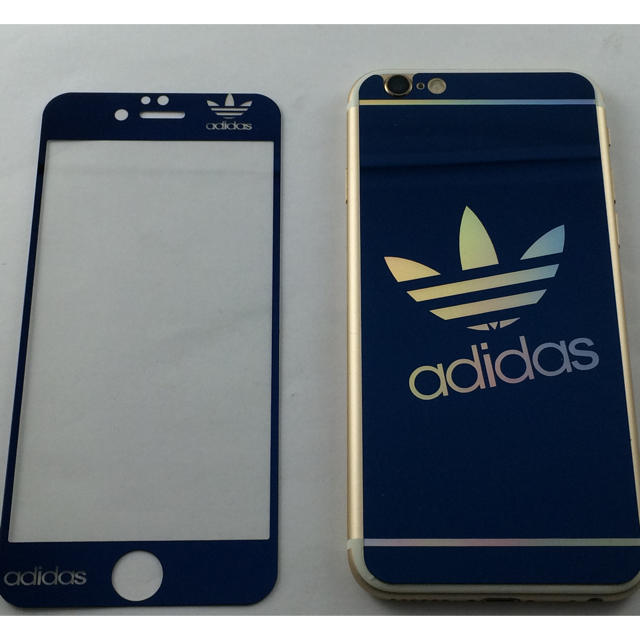 adidas(アディダス)の海外限定アディダス強化ガラスケース4選択 スマホ/家電/カメラのスマホアクセサリー(iPhoneケース)の商品写真